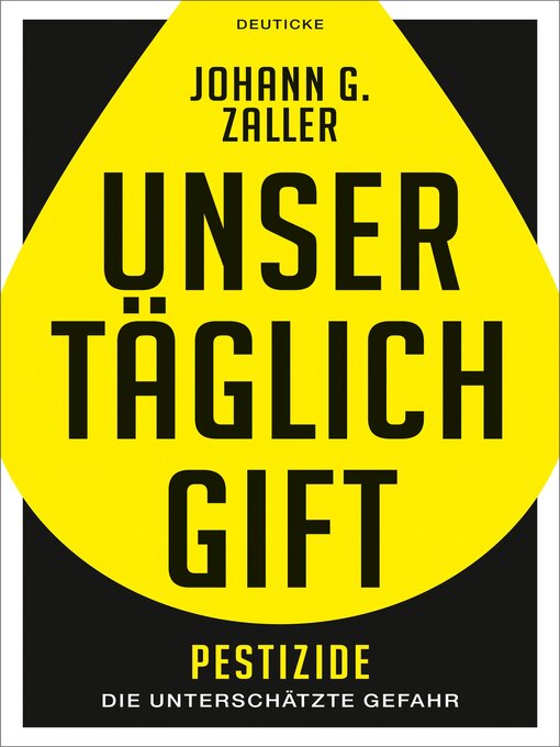 Cover image for Unser täglich Gift